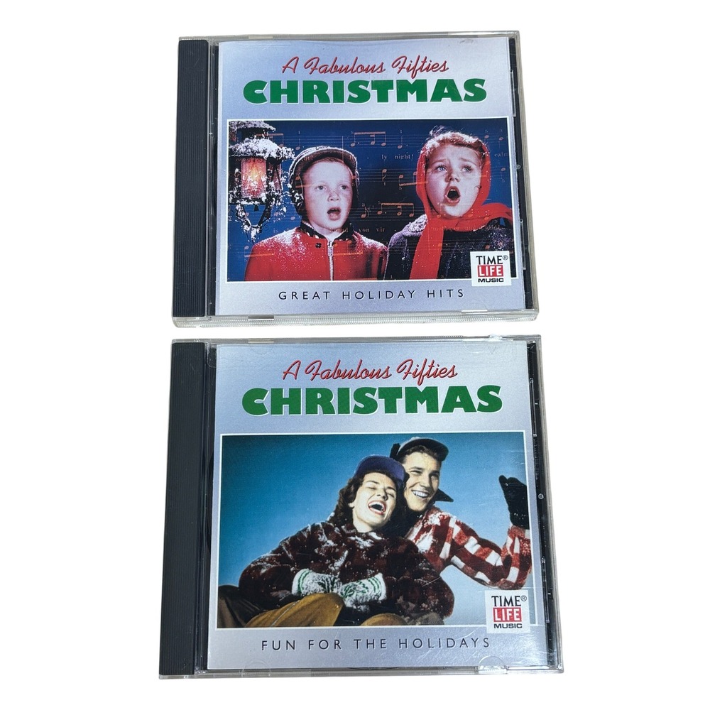 A Fabulous Fifties‎ Christmas Fun For The Holidays CD Set of 2 Time Life Music
